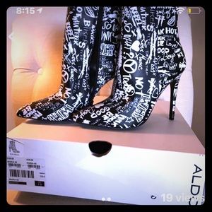 Aldo Graffiti Boots